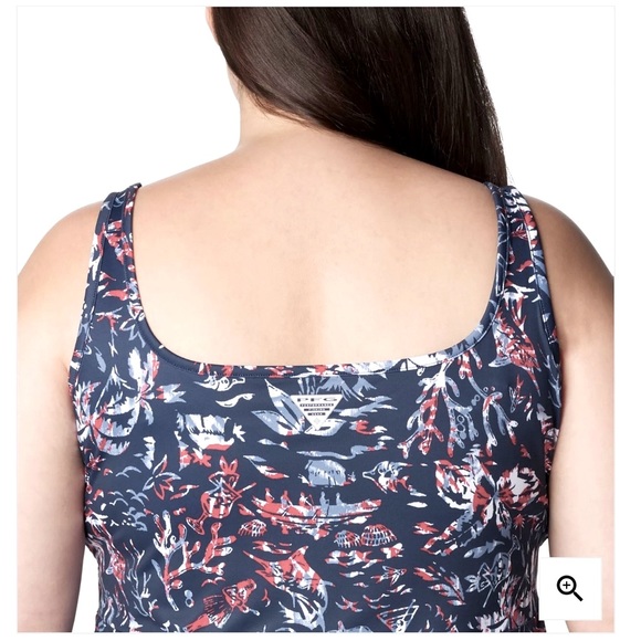 LAST ONE❗️Columbia PFG Omni Freeze Activewear UPF 50 Tank Dress Plus Size 3X - Picture 5 of 13